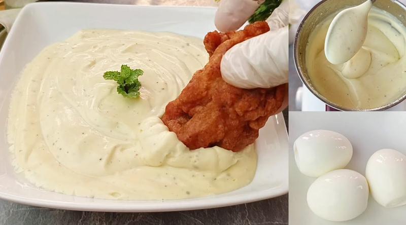 সেদ্ধ ডিম দিয়ে মেয়োনিজ তৈরির রেসিপি