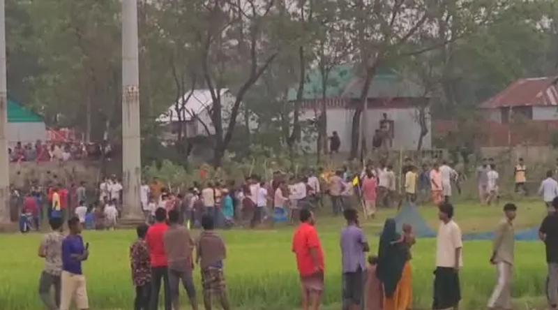 ব্রাহ্মণবাড়িয়ায় ফুটবল খেলাকে কেন্দ্র করে সংঘর্ষ