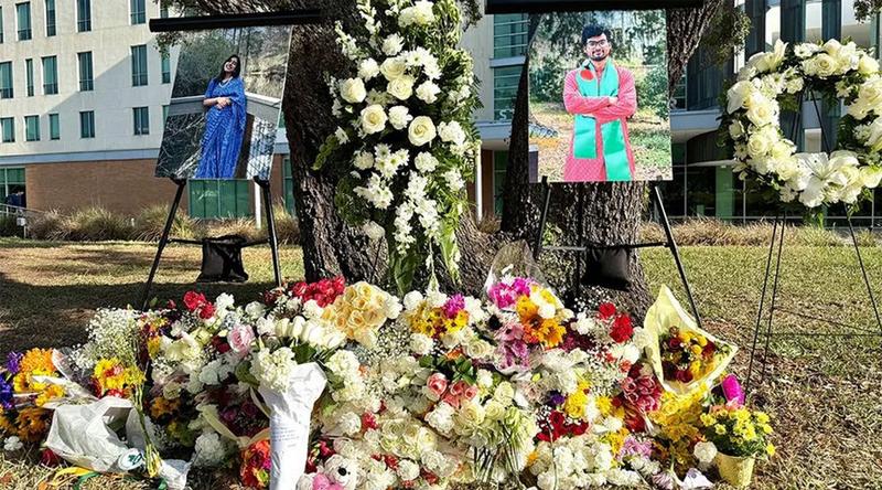 যুক্তরাষ্ট্রে নিহত শিক্ষার্থী জামিল-বৃষ্টির স্মরণে বিশ্ববিদ্যালয়ে শোকসভা