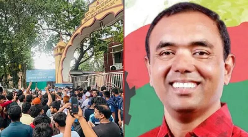 কুমিল্লায় বিএনপি নেতা আটকের পর থানা ঘেরাও, বন্ধ বাস টার্মিনাল