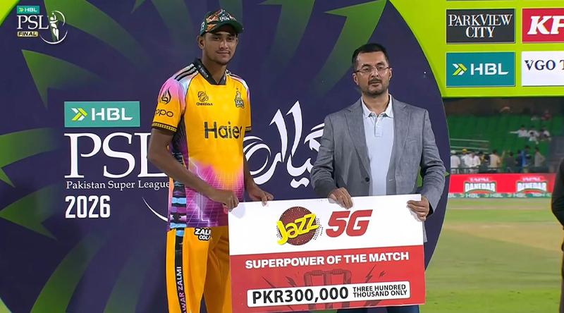 ‘সুপার পাওয়ার অব দ্য ম্যাচ’ পুরস্কার জিতলেন চ্যাম্পিয়ন নাহিদ