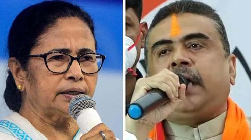 ভবানীপুর আসনে পিছিয়ে পড়েছেন মমতা