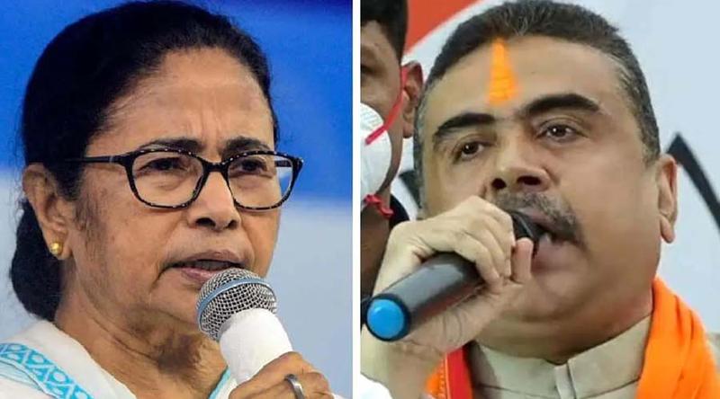 ভবানীপুর আসনে পিছিয়ে পড়েছেন মমতা