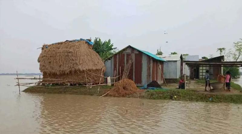 হাওরাঞ্চলের ৮টি পয়েন্টে পানি বিপৎসীমার ওপরে, বন্যার আশঙ্কা
