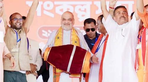 পশ্চিমবঙ্গে বড় জয়ের পথে বিজেপি, ১৯২ আসনে এগিয়ে
