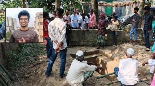 জামালপুরে নিজ বাড়িতে পৌঁছেছে লিমনের নিথর দেহ