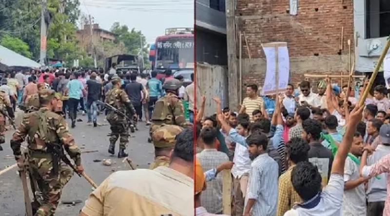 রাঙামাটিতে ছাত্রদলের দুই গ্রুপের সংঘর্ষে আহত ১০, ১৪৪ ধারা জারি