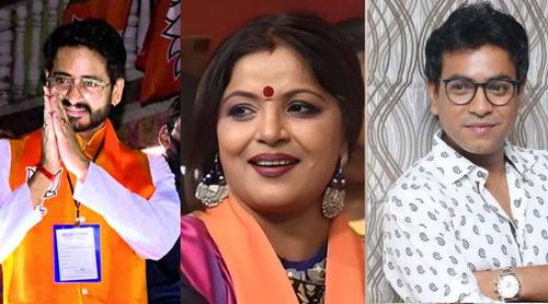 বিধানসভা নির্বাচনে তারকা প্রার্থীদের সাফল্যে উচ্ছ্বাস