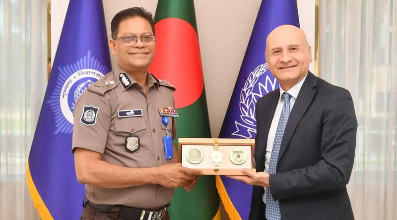 সাইবার নিরাপত্তা জোরদারে ইতালির সহযোগিতা চাইল বাংলাদেশ পুলিশ