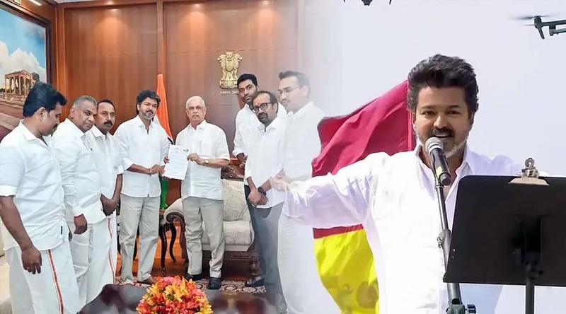 সরকার গড়তে এলেন বিজয়, ফিরিয়ে দিলেন রাজ্যপাল