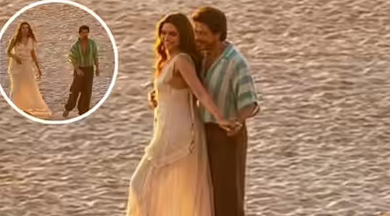 সমুদ্রসৈকতে ‘কিং’-এর রোমান্টিক গানে শাহরুখ-দীপিকা