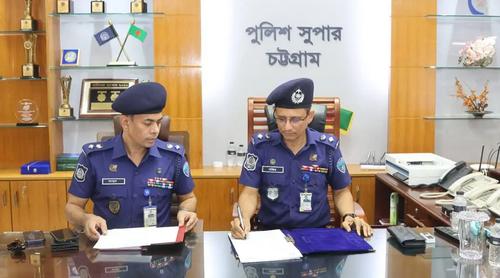 চট্টগ্রামের এসপি হিসেবে যোগ দিলেন মাসুদ আলম