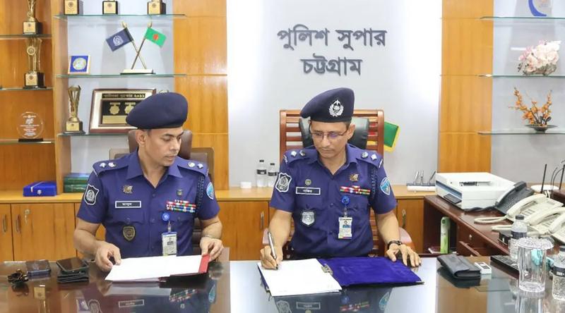 চট্টগ্রামের এসপি হিসেবে যোগ দিলেন মাসুদ আলম