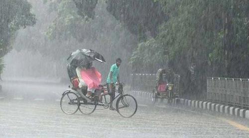 ৫ দিন যেসব অঞ্চলে বজ্রসহ বৃষ্টি