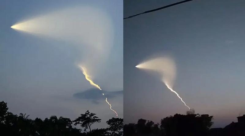 দেশের আকাশে রহস্যময় আলোর ঝলক!