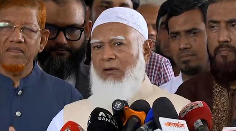 কোনো ধর্মকে টার্গেট করে ক্ষতি না করার বিষয়ে ভারত সরকারকে আহ্বান জানাবো: জামায়াত আমির