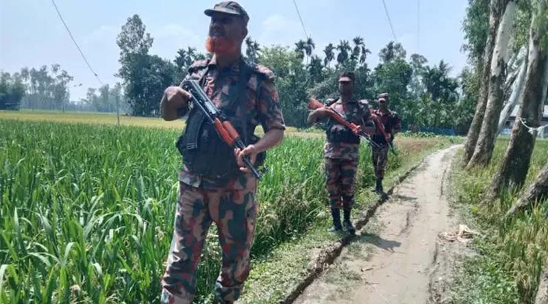 লালমনিরহাট সীমান্তে কঠোর সতর্কতা, বিজিবির টহল জোরদার