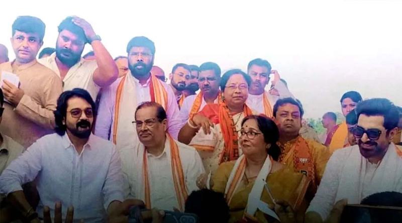 বিজেপির শপথে টলি তারকাদের ঢল, ‘নতুন স্বাধীনতা’র সঙ্গে তুলনা