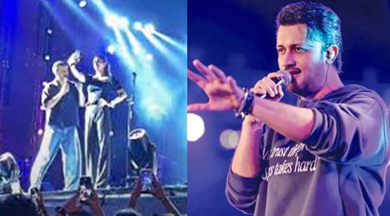 নারী ভক্তের  অদ্ভুত আচরণে অস্বস্তিতে আতিফ আসলাম