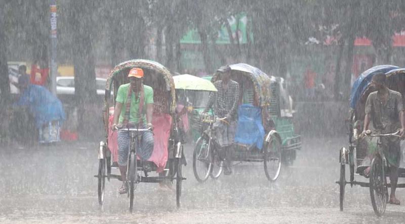 তিন বিভাগে ভারী বৃষ্টির আভাস