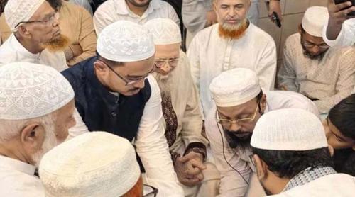 ঢাবি মসজিদে সাদিক কায়েমের বিয়ে, উপস্থিত ছিলেন জামায়াত আমির