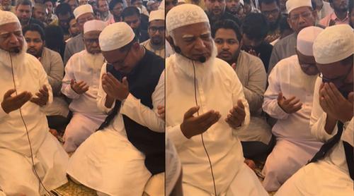 বিয়েতে জামায়াত আমিরের মোনাজাতে অঝোরে কাঁদলেন সাদিক কায়েম, ভিডিও ভাইরাল