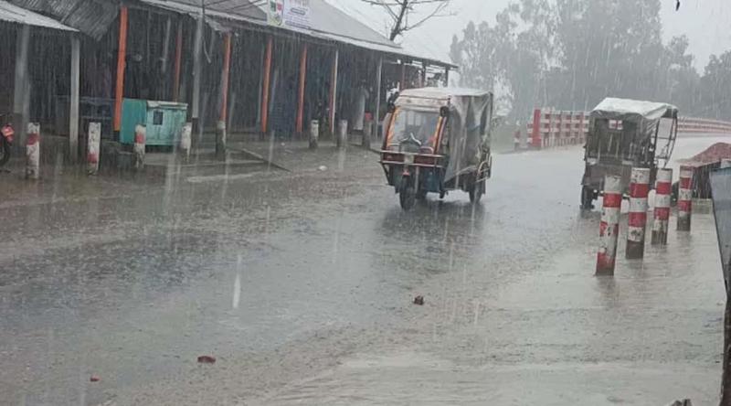 কুড়িগ্রামে সর্বোচ্চ বৃষ্টিপাত রেকর্ড