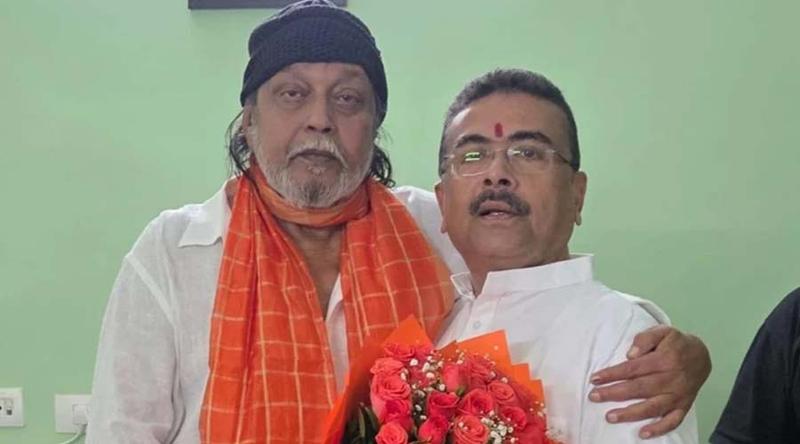 আপনিই আমাকে মুখ্যমন্ত্রী করেছেন: মিঠুনকে শুভেন্দু