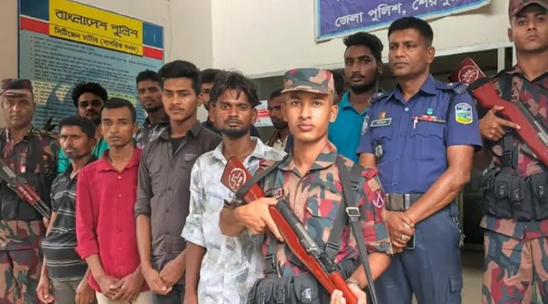 শেরপুর সীমান্ত দিয়ে ১০ বাংলাদেশিকে ফেরত দিল বিএসএফ