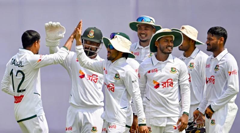 ২৩২ রানে থামল পাকিস্তান, বাংলাদেশের ৪৬ রানের লিড