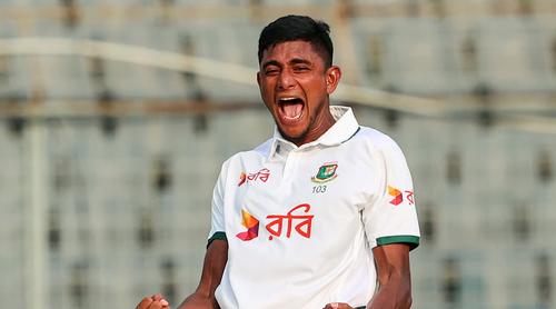 আগামীকাল সারাদিন ব্যাট করার কথা বললেন নাহিদ রানা