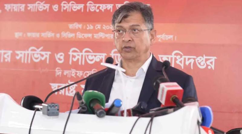 ফায়ার সার্ভিসের সক্ষমতা বাড়াতে সরকার বিভিন্ন পরিকল্পনা বাস্তবায়ন করছে: স্বরাষ্ট্রমন্ত্রী
