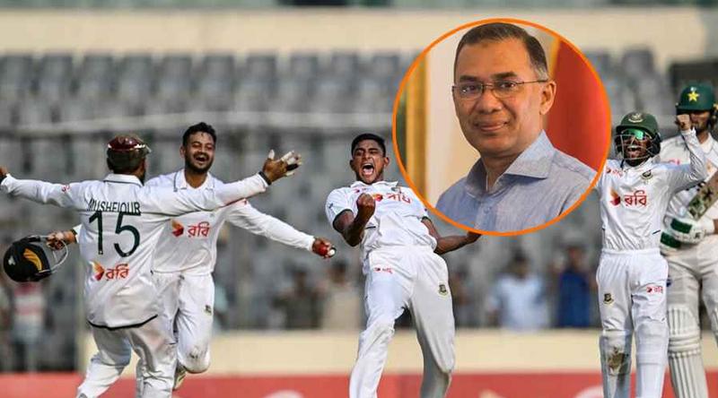 পাকিস্তানের বিপক্ষে টেস্ট সিরিজ জয়ে টাইগারদের প্রধানমন্ত্রীর অভিনন্দন