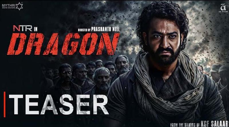 প্রকাশ পেয়েছে জুনিয়র এনটিআর-এর নতুন সিনেমা ‘ড্রাগন’র ঝলক
