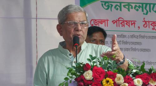 আমরা উড়ে এসে জুড়ে বসিনি, ধমক দিয়ে লাভ নেই: মির্জা ফখরুল