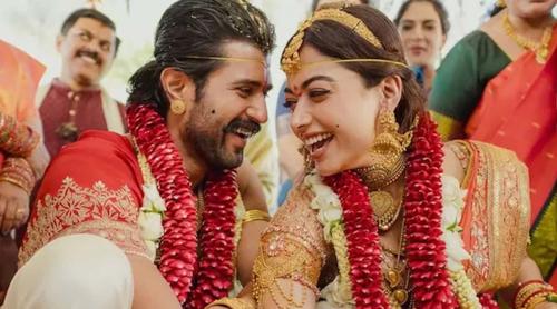 মঙ্গলসূত্র থেকে শাড়ি নিজের পছন্দেই নকশা করেছিলেন রাশ্মিকা!