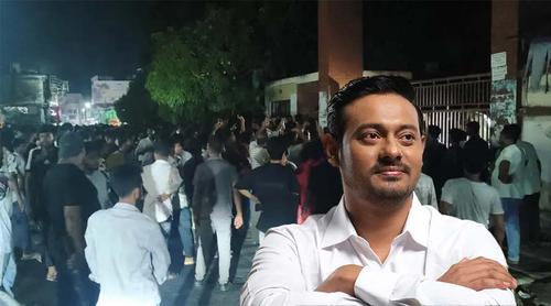 নাসীরুদ্দীন পাটওয়ারীসহ নেতাকর্মীদের থানায় অবরুদ্ধ করে বিএনপির বিক্ষোভ