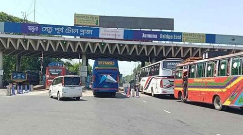 ২৪ ঘণ্টায় যমুনা সেতুতে ৩ কোটি টোল আদায়