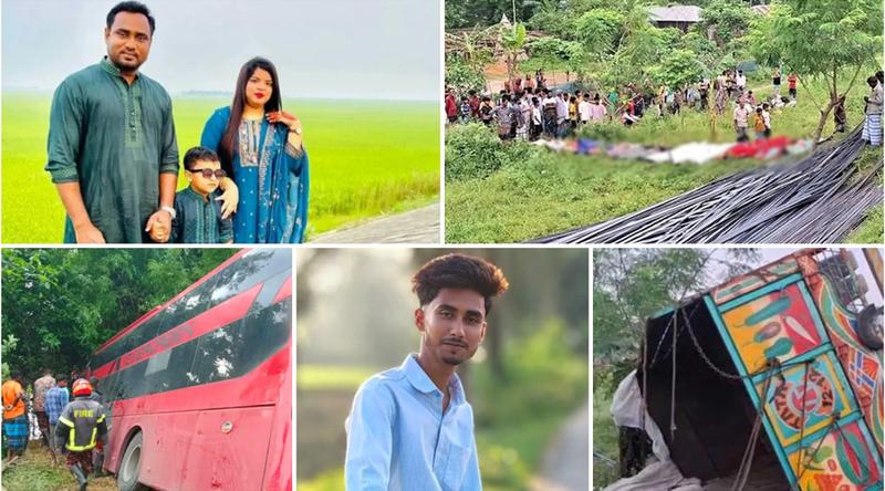 ৬ জেলায় সড়ক দুর্ঘটনায় ঝরল ২৮ প্রাণ