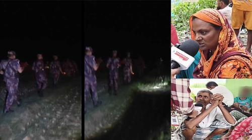 বিএসএফের পুশব্যাকচেষ্টা, গভীর রাতেও সাতক্ষীরা সীমান্তে সতর্ক বিজিবি
