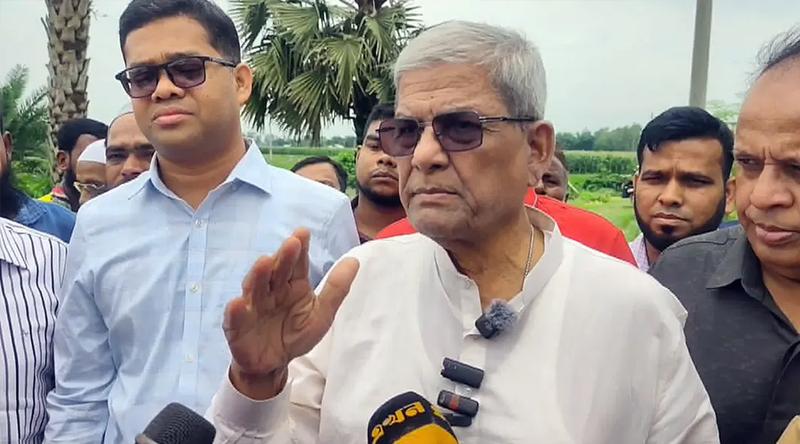 উন্নয়ন প্রকল্পে দুর্নীতি হলে কঠোর ব্যবস্থা: মির্জা ফখরুল