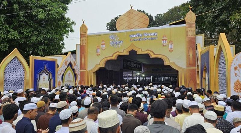জাতীয় ঈদগাহে ঈদের প্রধান জামাত সকাল সাড়ে ৭টায়