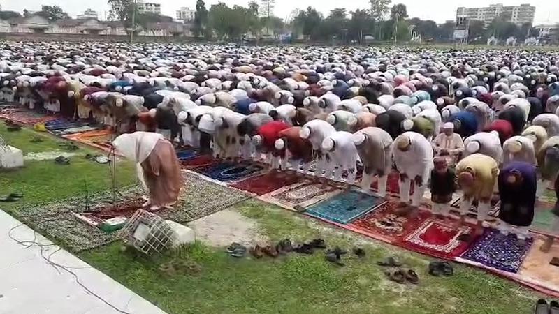 সারাদেশে পবিত্র ঈদুল আজহার জামাত অনুষ্ঠিত