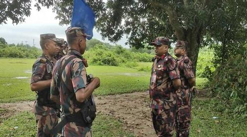 ব্রাহ্মণবাড়িয়া সীমান্তে ঈদের দিনেও সতর্ক বিজিবি