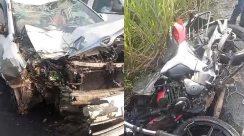 ফরিদপুরে প্রাইভেটকার-মোটরসাইকেলের মুখোমুখি সংঘর্ষে নিহত ১