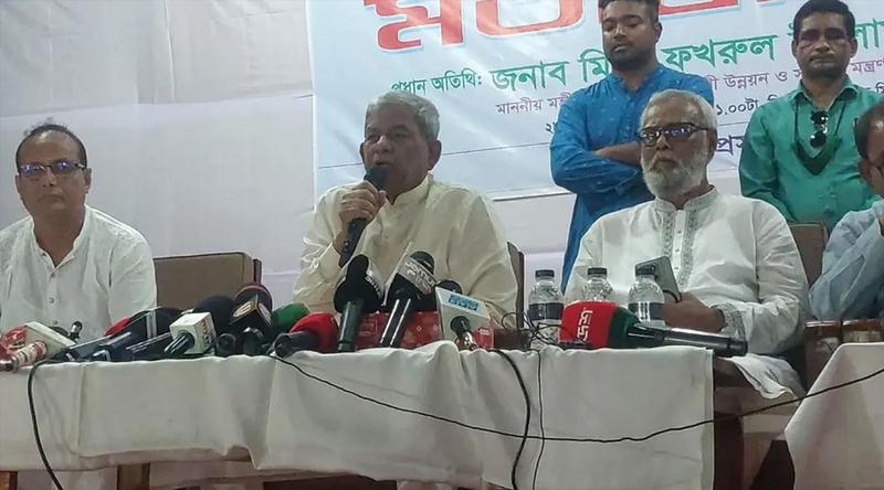 আমাদের আবার শূন্য থেকে শুরু করতে হয়েছে : মির্জা ফখরুল