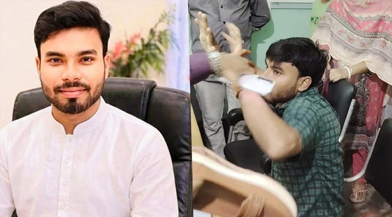 এনসিপি নেতাকে জুতাপেটার ভিডিও ভাইরাল, দল থেকে অব্যাহতি