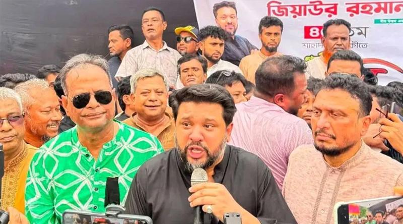 আওয়ামী লীগকে রাজনীতি করতে দেওয়া হবে না : হুম্মাম কাদের চৌধুরী