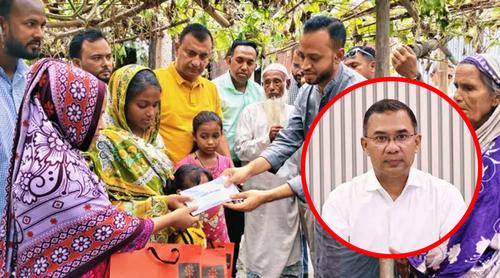 বাবা-মাকে হারানো এতিম ৫ কন্যার পাশে প্রধানমন্ত্রী তারেক রহমান