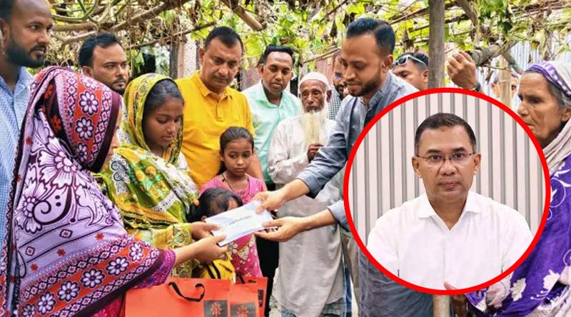 বাবা-মাকে হারানো এতিম ৫ কন্যার পাশে প্রধানমন্ত্রী তারেক রহমান